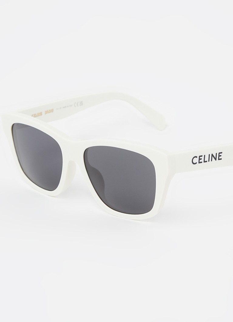 Celine Dames Wayfarer zonnebril CL40249U Wit - Deal