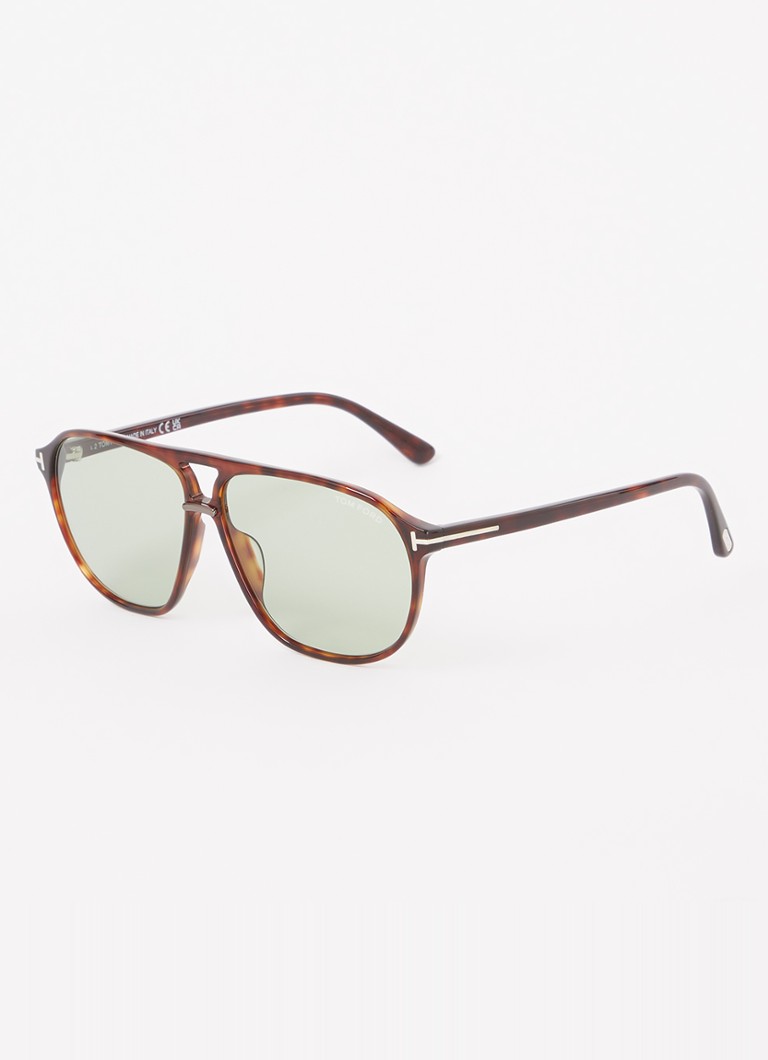 TOM FORD Heren Bruce zonnebril FT1026 Bruin