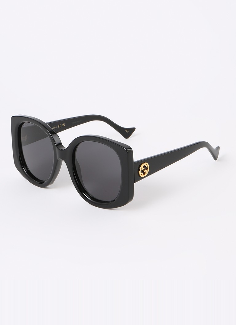 Gucci Dames Retro zonnebril GG1257S Zwart - Deal