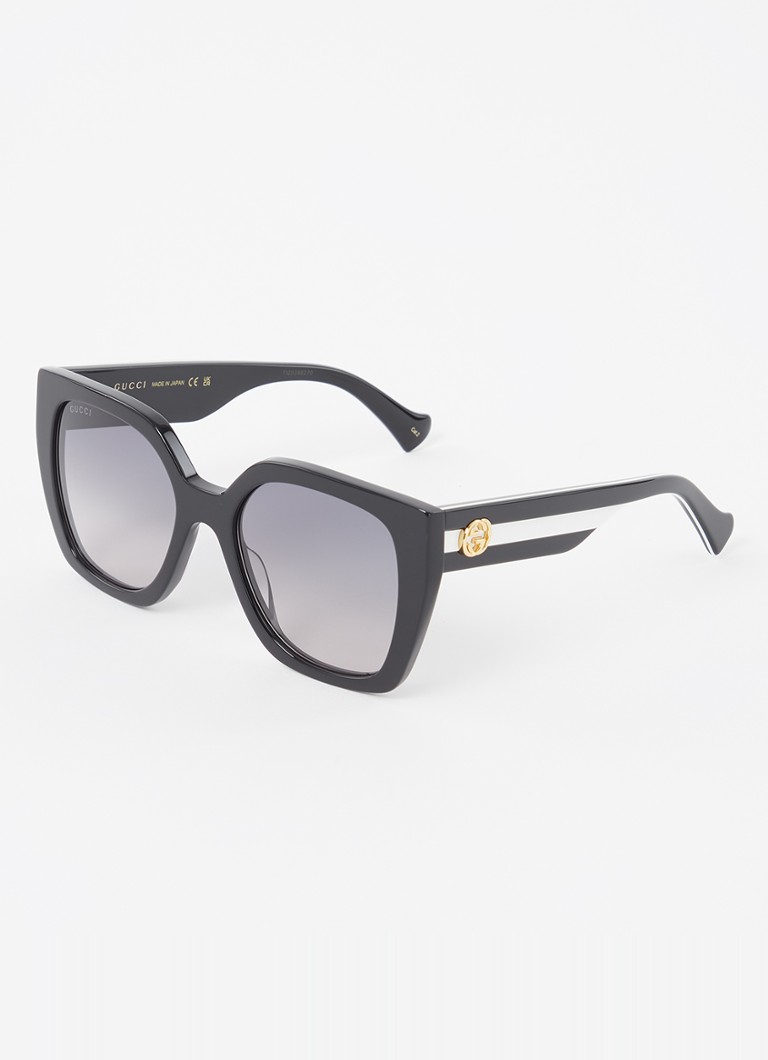 Gucci Dames Butterfly zonnebril GG1300S Zwart