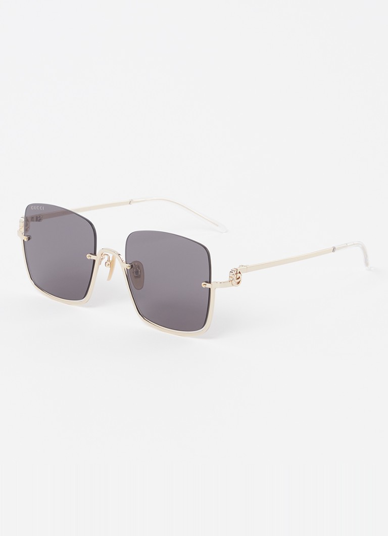 Gucci Dames Butterfly zonnebril GG1279S Goud - Deal