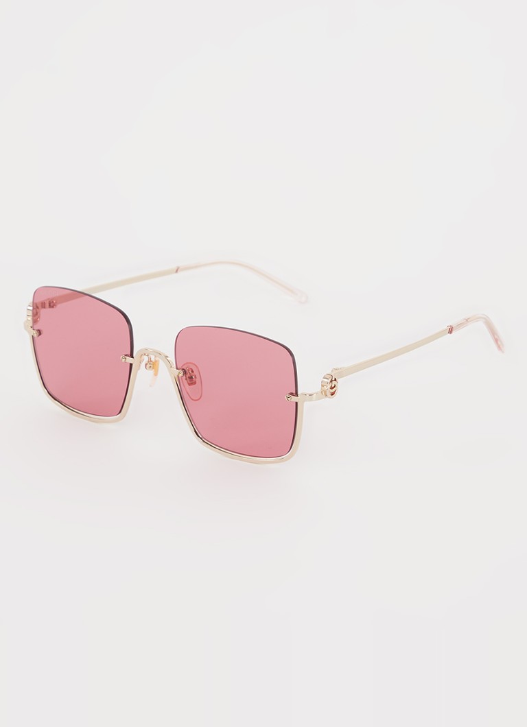 Gucci Dames Butterfly zonnebril GG1279S Goud - Deal