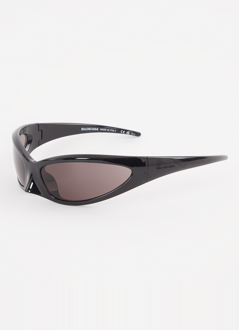 Balenciaga Heren Zonnebril BB0251S Zwart - Deal