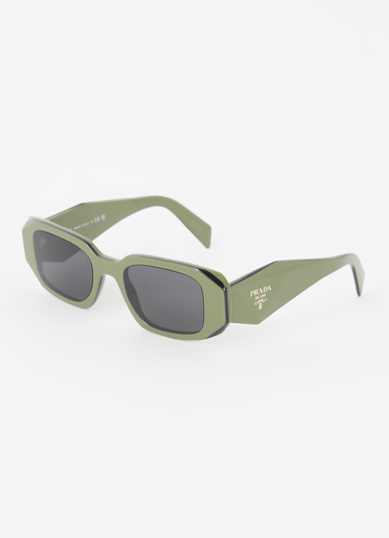 Prada Dames Symbole zonnebril PR17WS Khaki - Deal