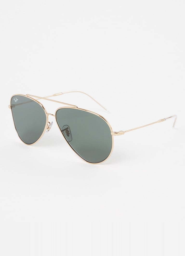 Ray-Ban Heren Reverse zonnebril RBR0101S Goud - Deal