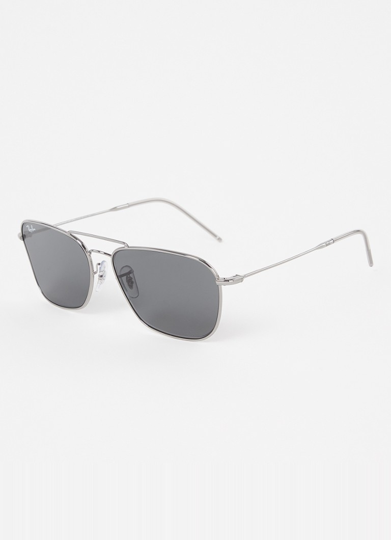 Ray-Ban Heren Caravan Reverse zonnebril RBR0102S Grijs - Deal