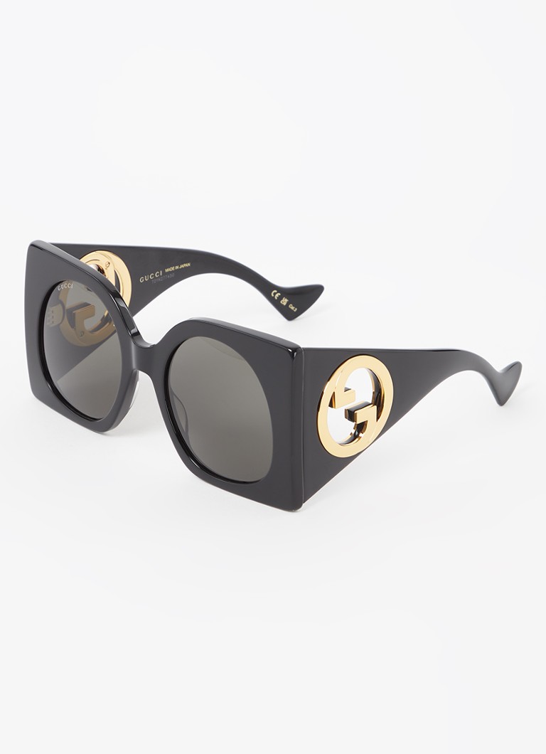 Gucci Dames Butterfly zonnebril GG1254S Zwart - Deal