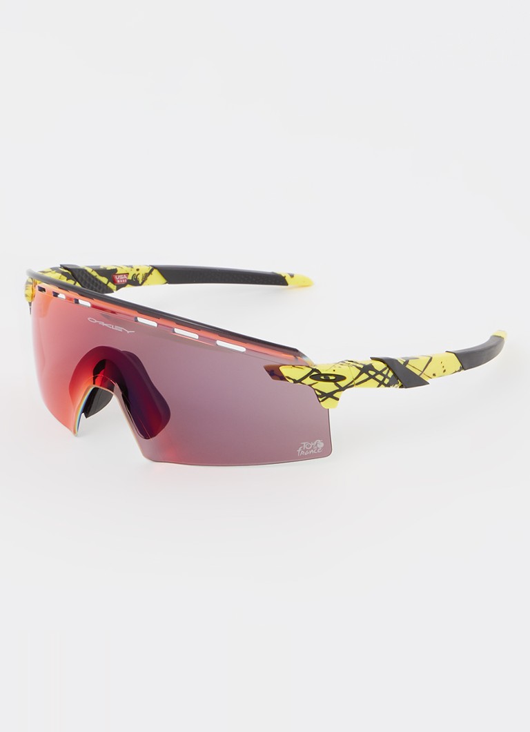 Oakley Heren Encoder Strike Vented zonnebril OO9235 Abrikoos - Deal