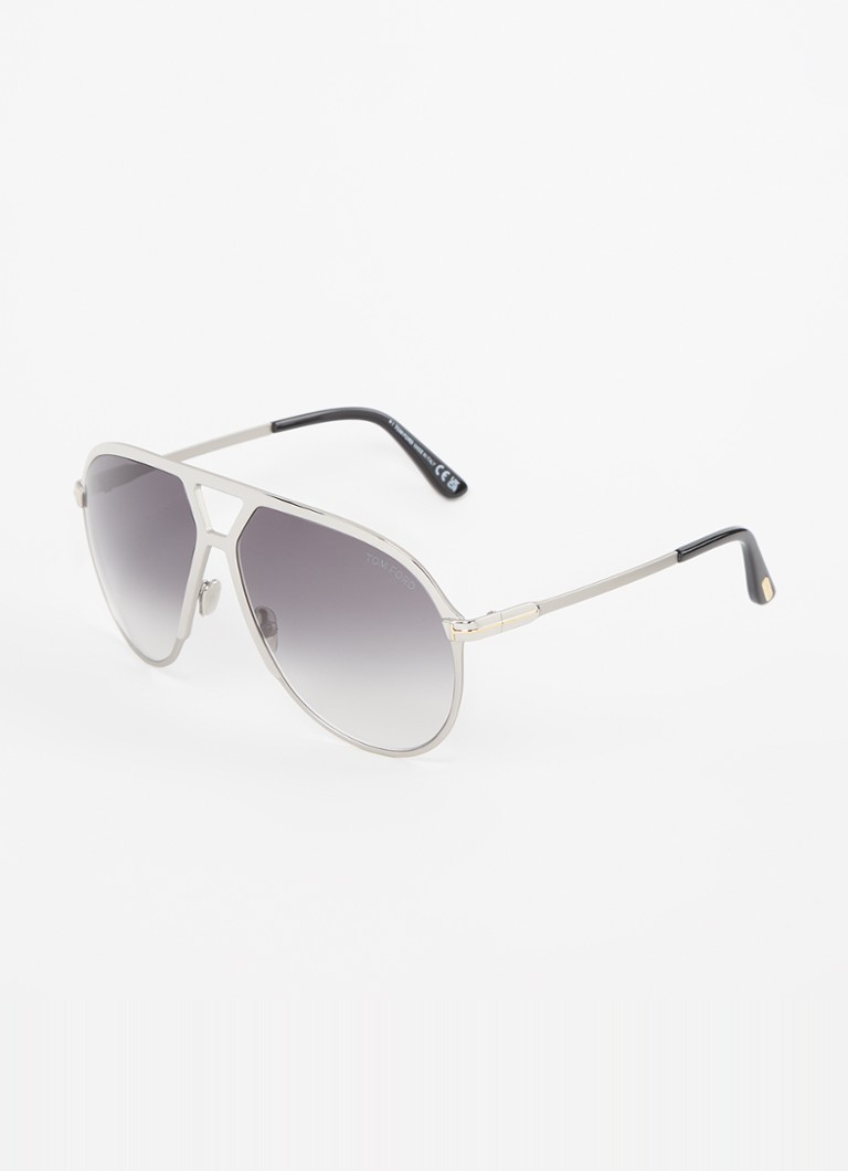 TOM FORD Heren Xavier zonnebril FT1060 Zilver - Deal