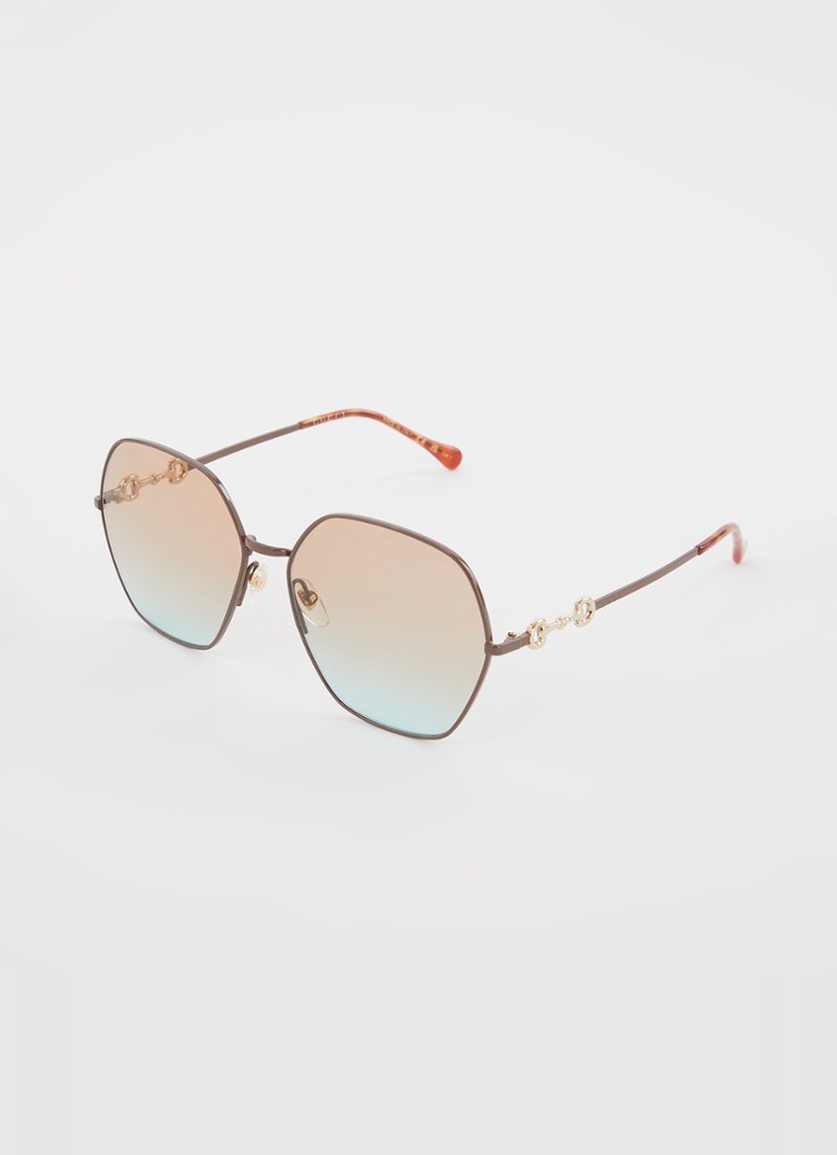 Gucci Dames Butterfly zonnebril GG1335S Bruin - Deal