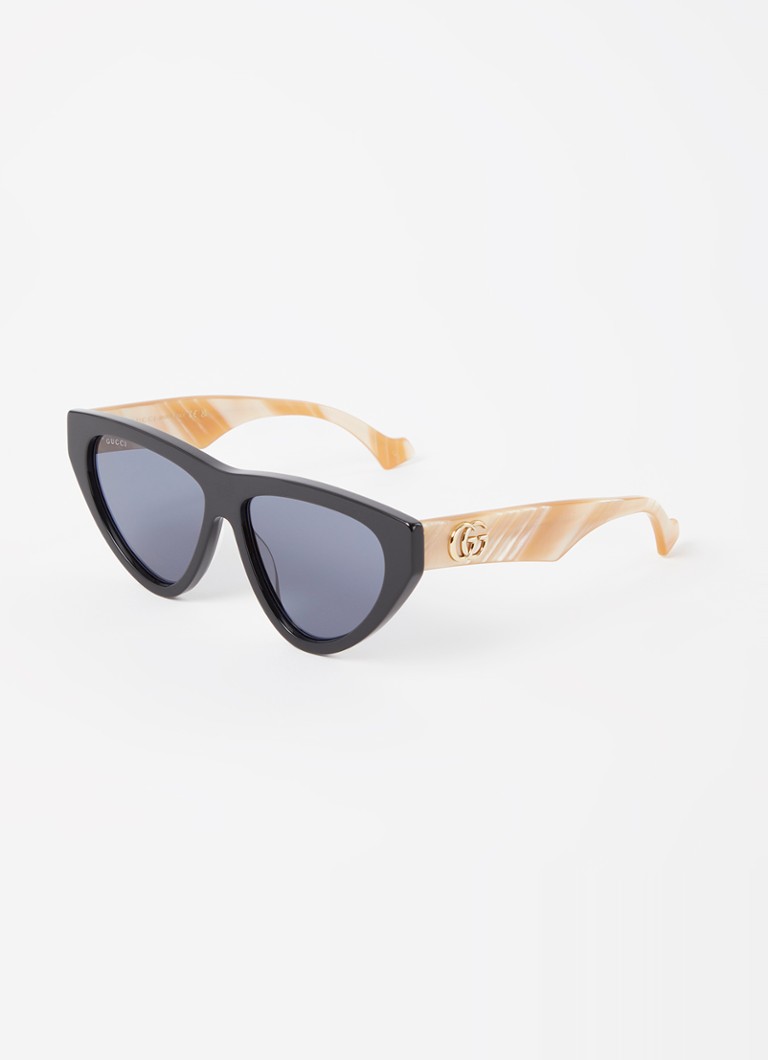 Gucci Dames Cat Eye zonnebril GG1333S Zwart - Deal