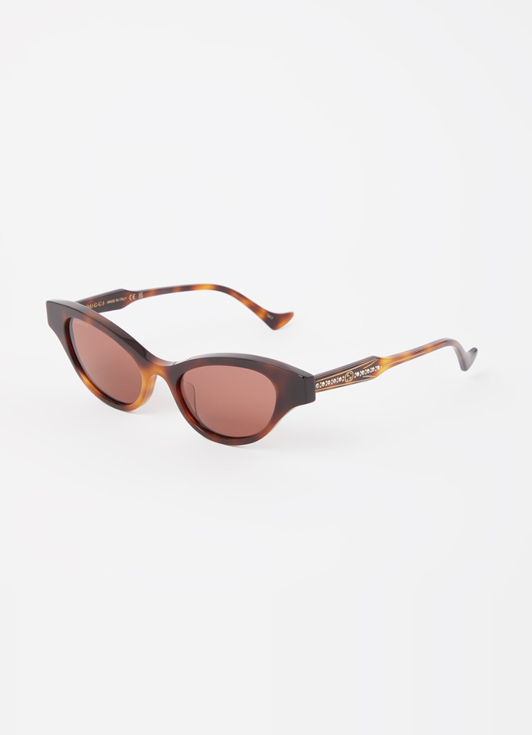 Gucci Dames Cat Eye zonnebril GG1298S Bruin - Deal