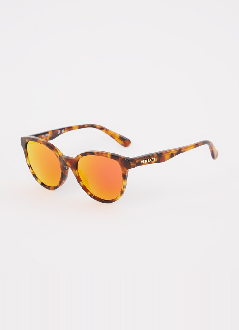 Versace Kinderen Retro zonnebril VK4427U Bruin - Deal