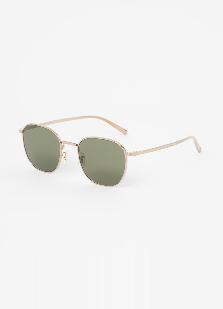 Oliver Peoples Heren Rynn zonnebril OV1329ST Roségoud - Deal