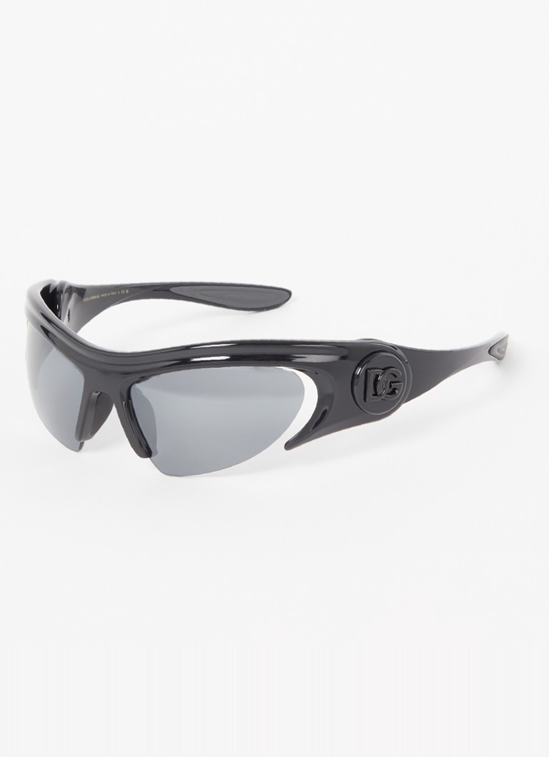 Dolce & Gabbana Dames Retro zonnebril DG6192 Zwart - Deal