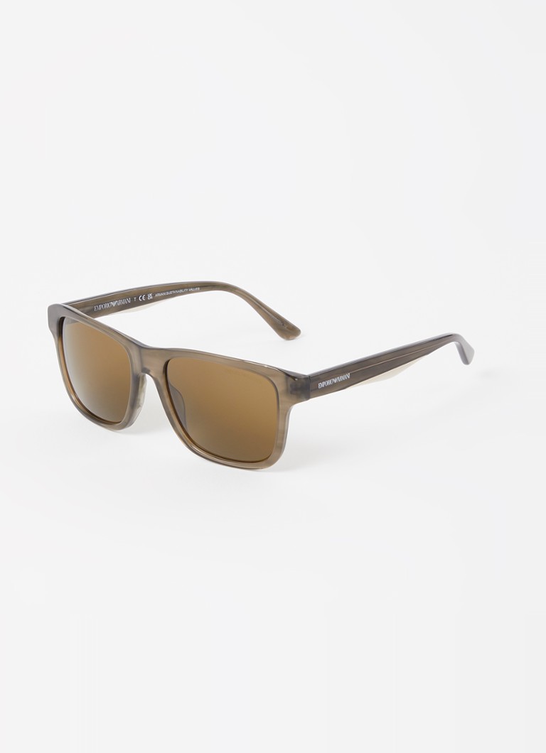 Armani Heren Zonnebril EA4208 Bruin - Deal