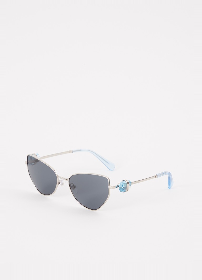 Swarovski Dames Zonnebril SK7003 Zilver - Deal
