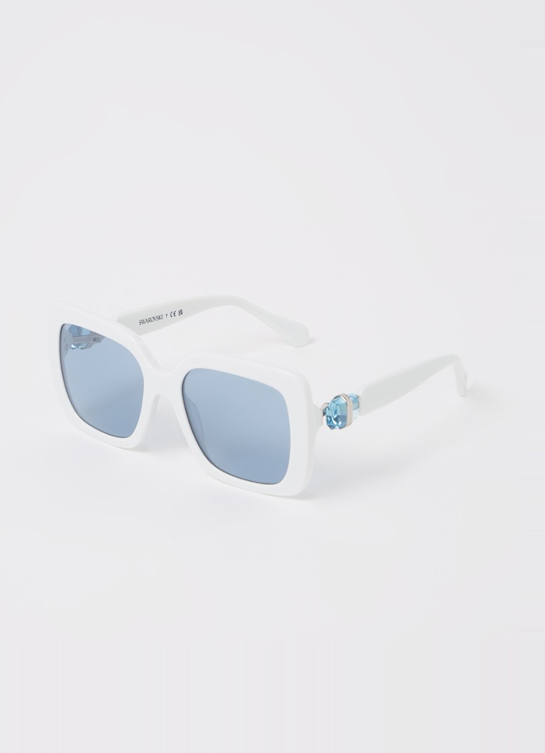 Swarovski Dames Zonnebril SK6001 Wit - Deal