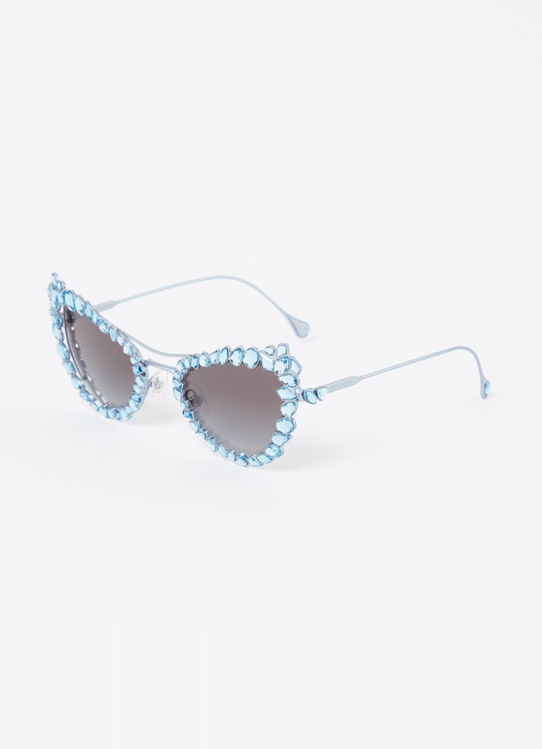Swarovski Dames Zonnebril SK7011 Lichtblauw - Deal