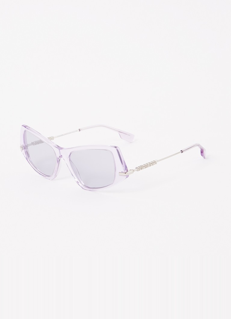 Burberry Dames Retro zonnebril BE4408 Lichtpaars - Deal