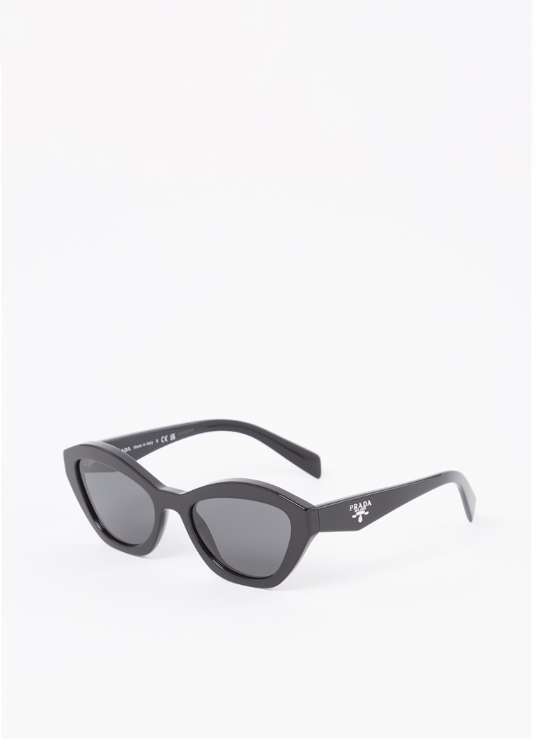 Prada Dames Cat Eye zonnebril PRA02S Zwart - Deal