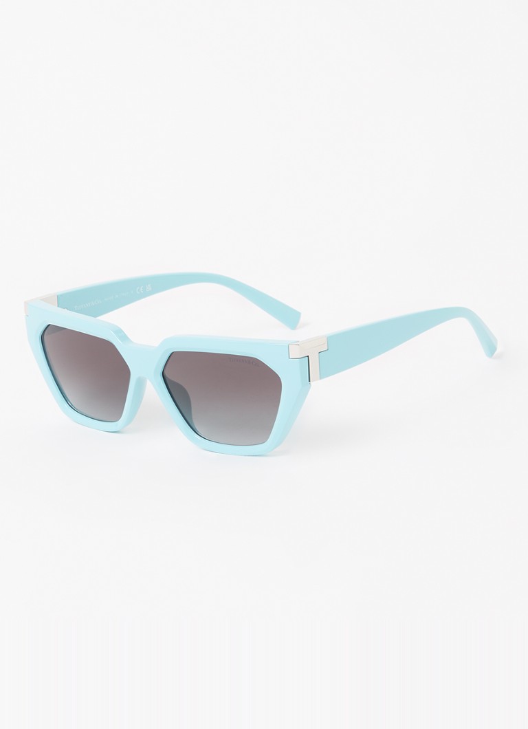 Tiffany & Co. Dames Retro zonnebril 0TF4205U Turquoise - Deal
