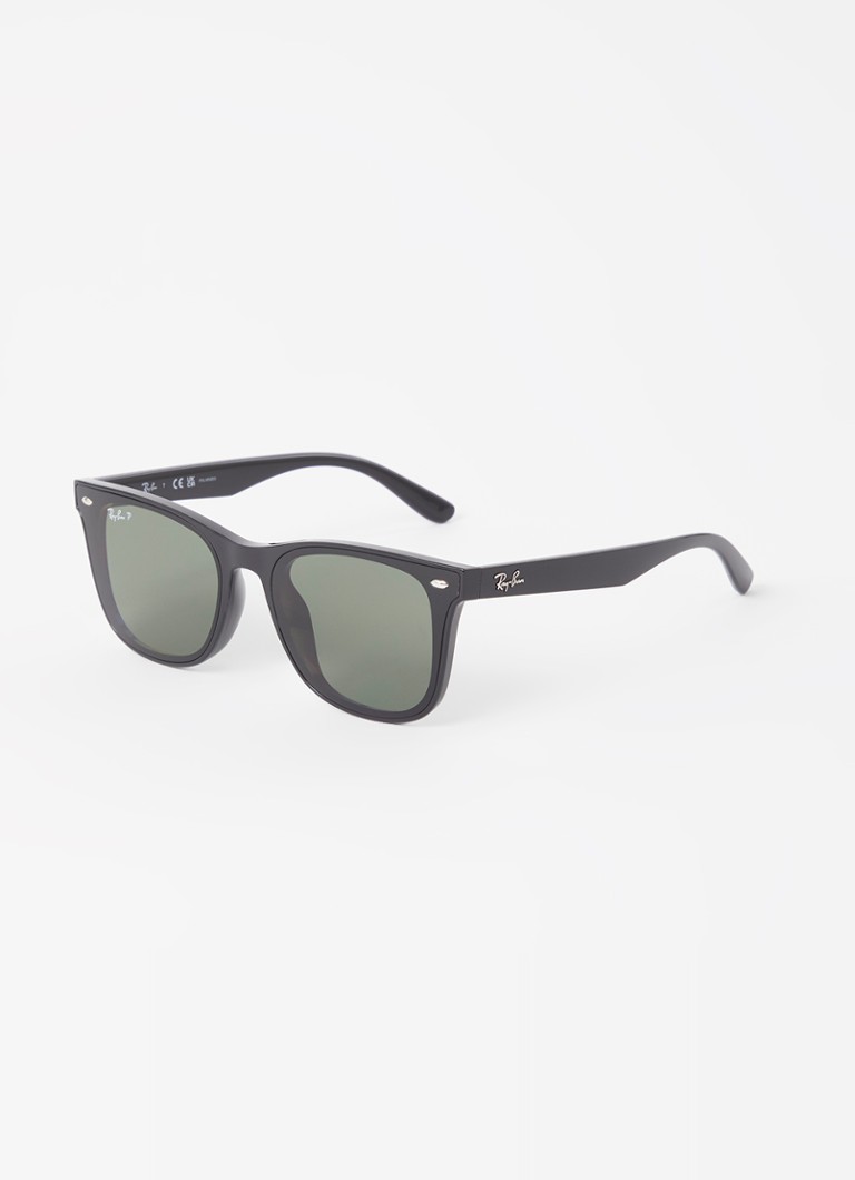 Ray-Ban Heren Wayfarer zonnebril gepolariseerd RB4420 Zwart - Deal