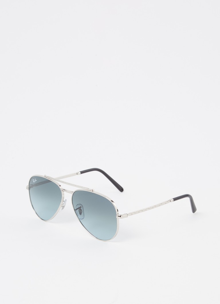 Ray-Ban Heren New Aviator zonnebril RB3625 Zilver - Deal
