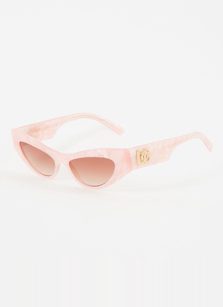 Dolce & Gabbana Dames Cat Eye zonnebril DG4450 Roze - Deal