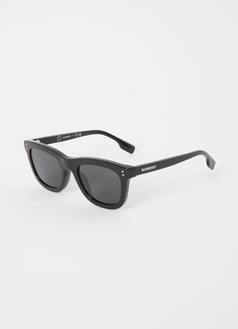 Burberry Kinderen Wayfarer zonnebril JB4356 Zwart - Deal