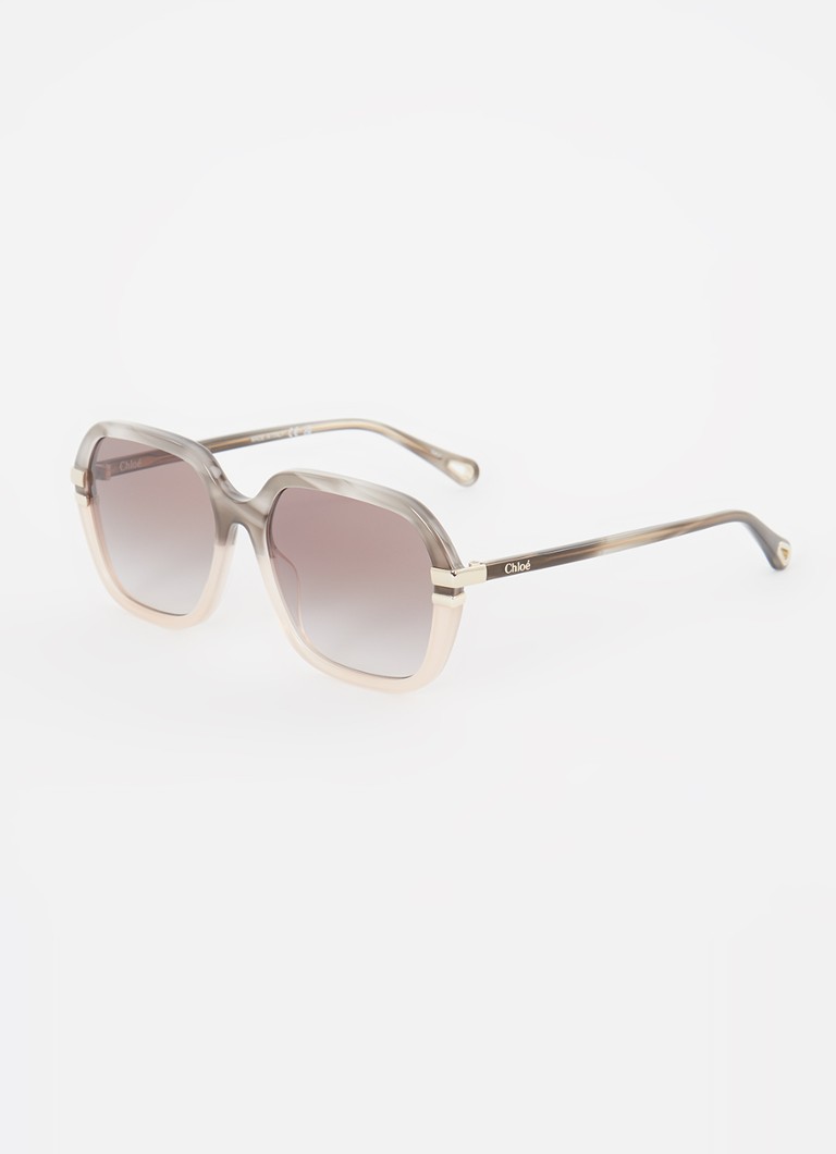 Chloé Dames Butterfly zonnebril CH0204S Grijs - Deal