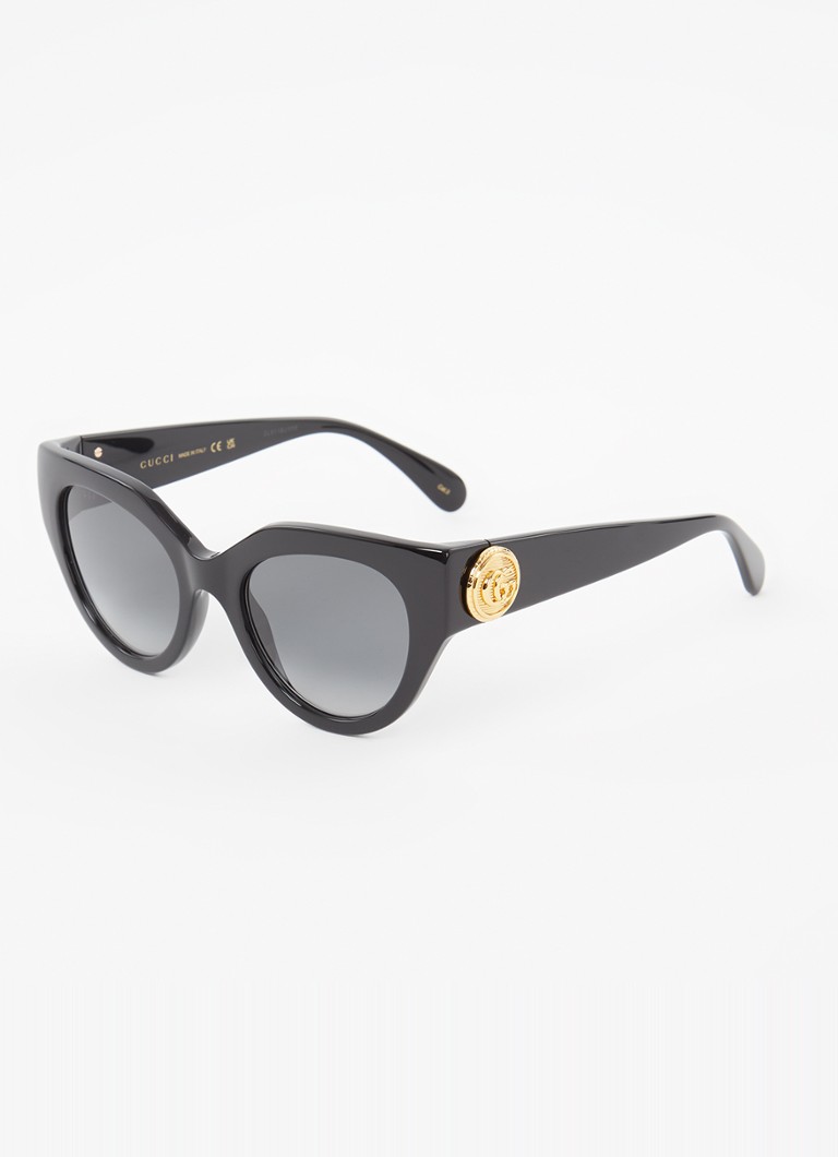 Gucci Dames Cat Eye zonnebril GG1408S Zwart - Deal