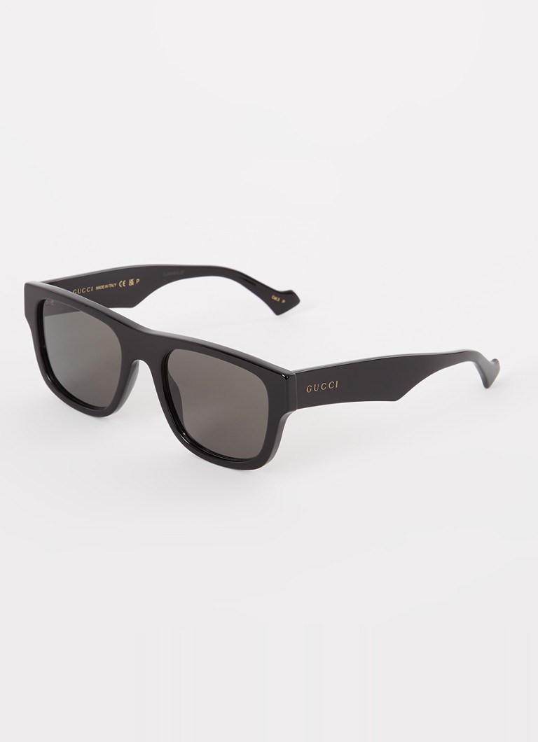 Gucci Heren Zonnebril gepolariseerd GG1427S Zwart