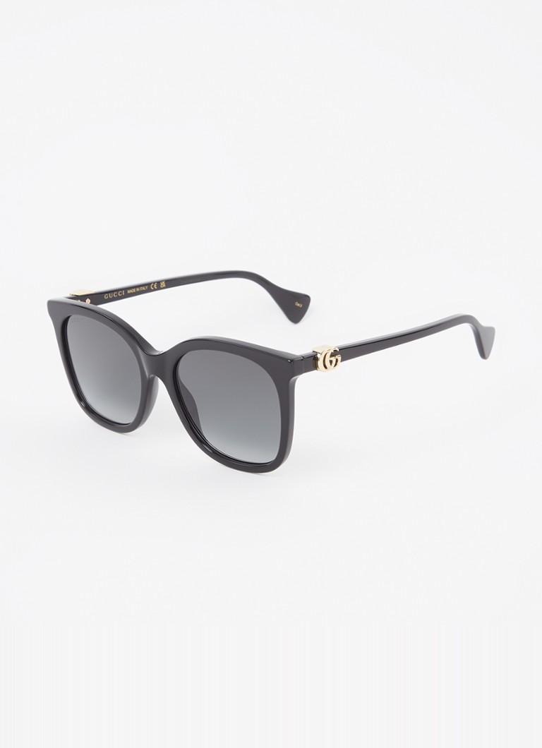 Gucci Dames Butterfly zonnebril GG1071S Zwart