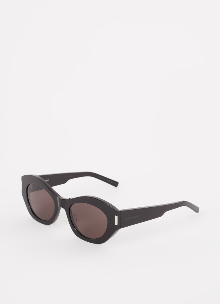Saint Laurent Dames Cat Eye zonnebril SL639 Zwart