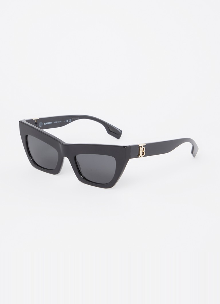 Burberry Dames Cat Eye zonnebril BE4405 Zwart - Deal