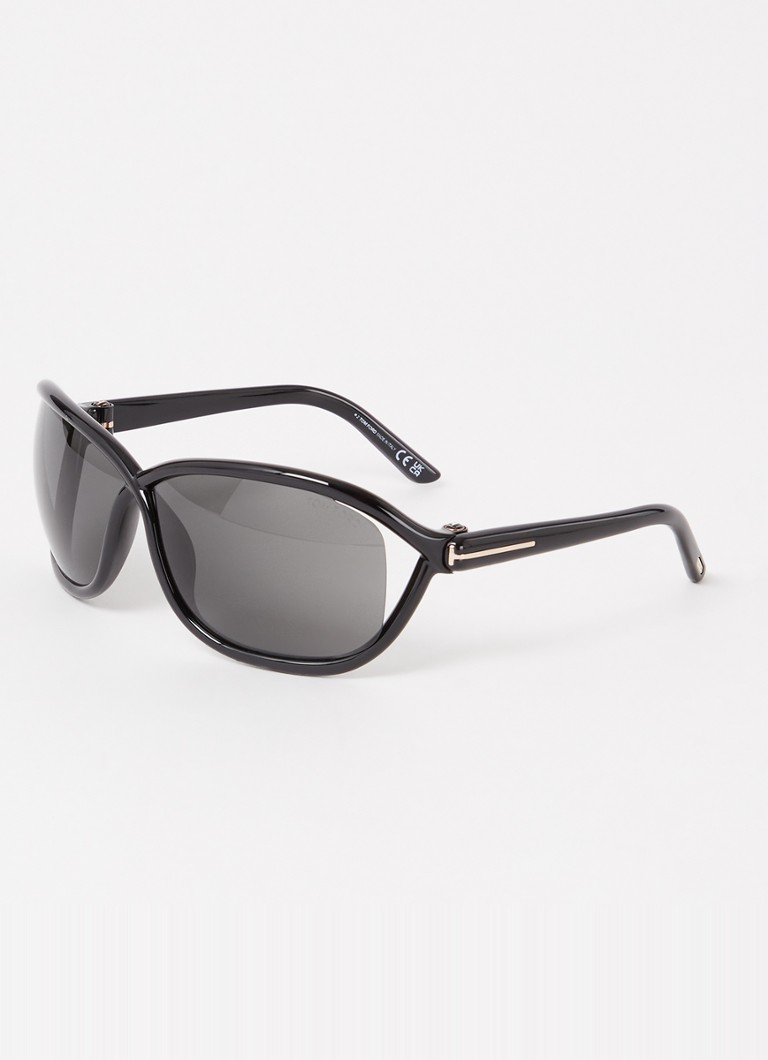 TOM FORD Dames Fernanda zonnebril FT1069 Zwart