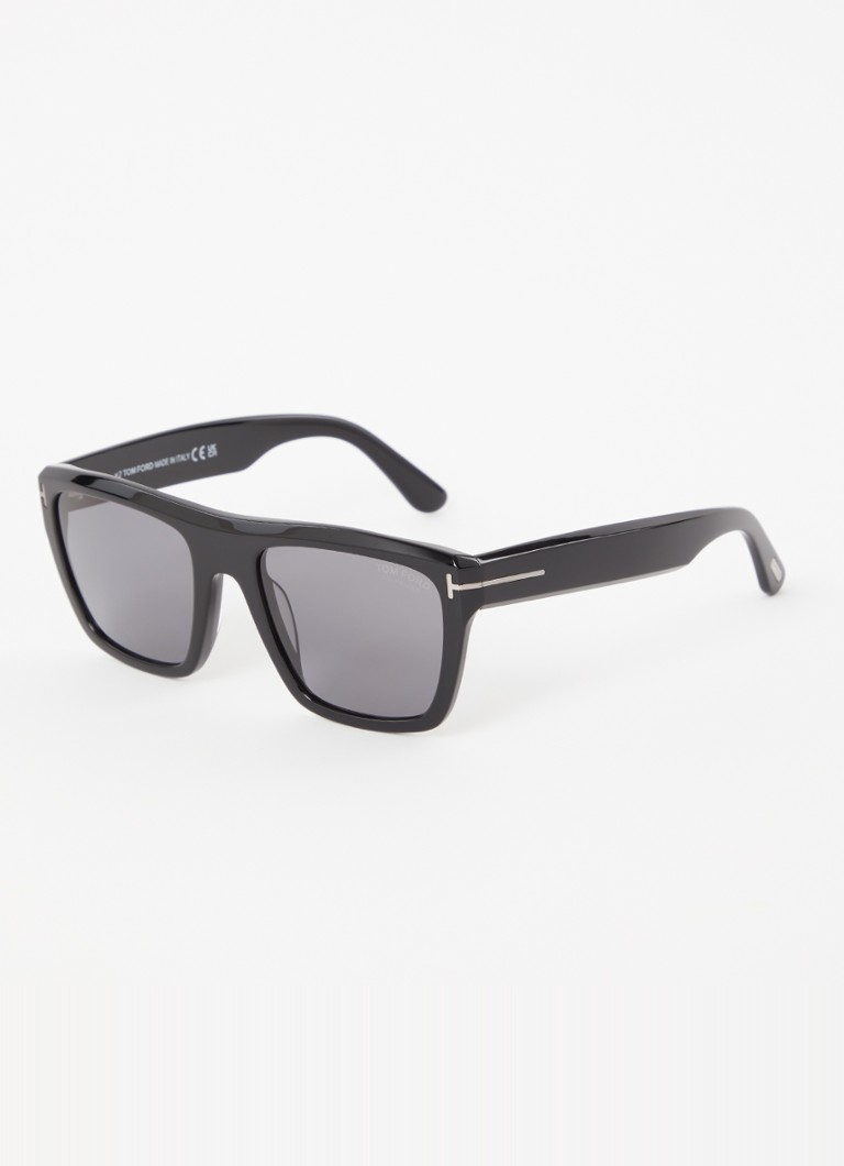 TOM FORD Dames Alberto zonnebril gepolariseerd FT1077 Zwart - Deal