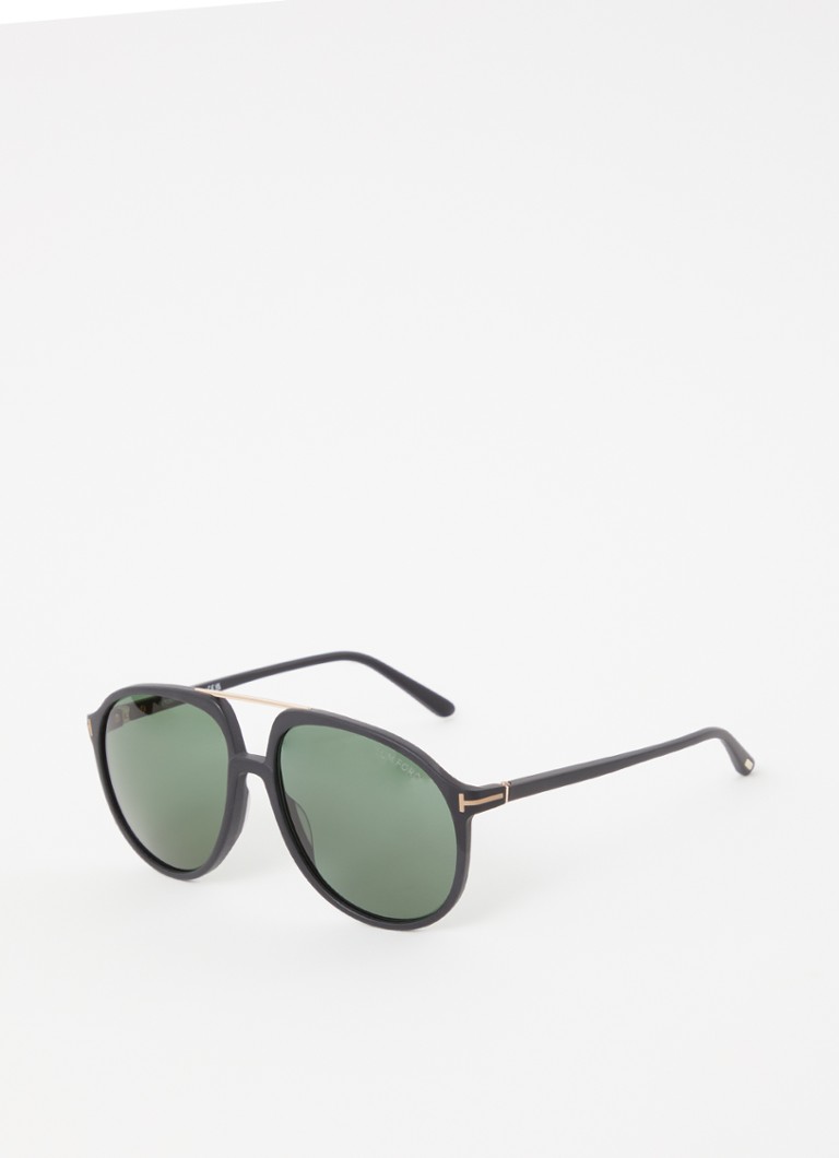 TOM FORD Heren Archie zonnebril FT1079 Donkergroen - Deal