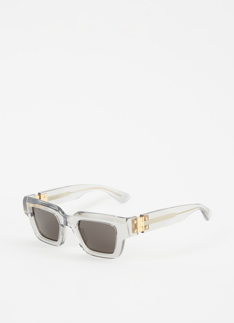 Bottega Veneta Heren Retro zonnebril BV1230 Grijs - Deal