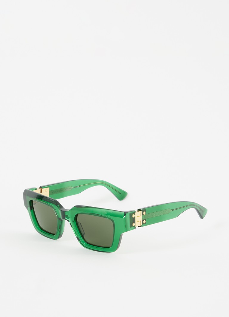 Bottega Veneta Heren Retro zonnebril BV1230S Groen - Deal