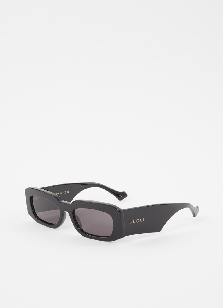 Gucci Heren Retro zonnebril GG1426S Zwart - Deal