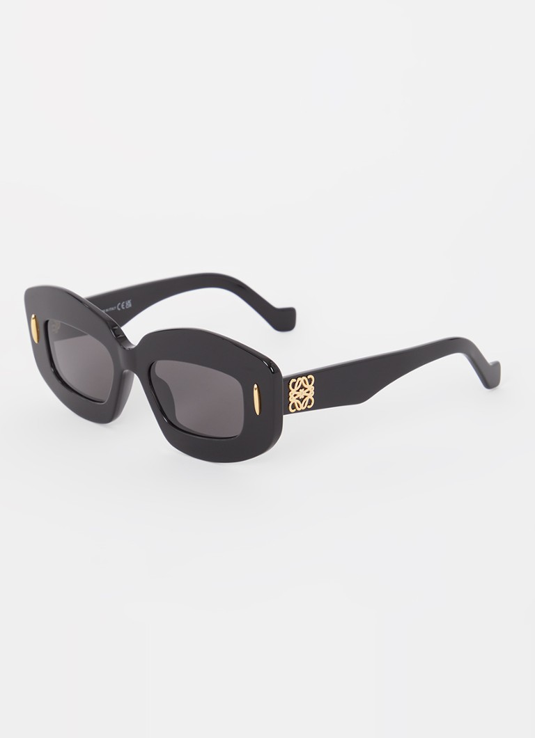 LOEWE Heren Screen zonnebril LW40114I Zwart