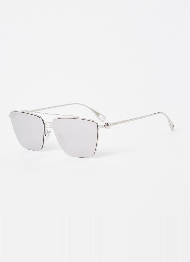 Fendi Dames Retro zonnebril FN000726 Zilver - Deal