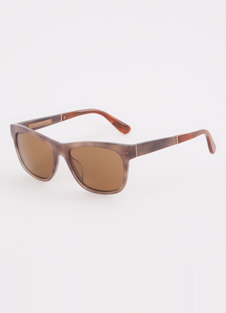 Heren Wayfarer zonnebril BC4003S - Gepolariseerd, Bruin