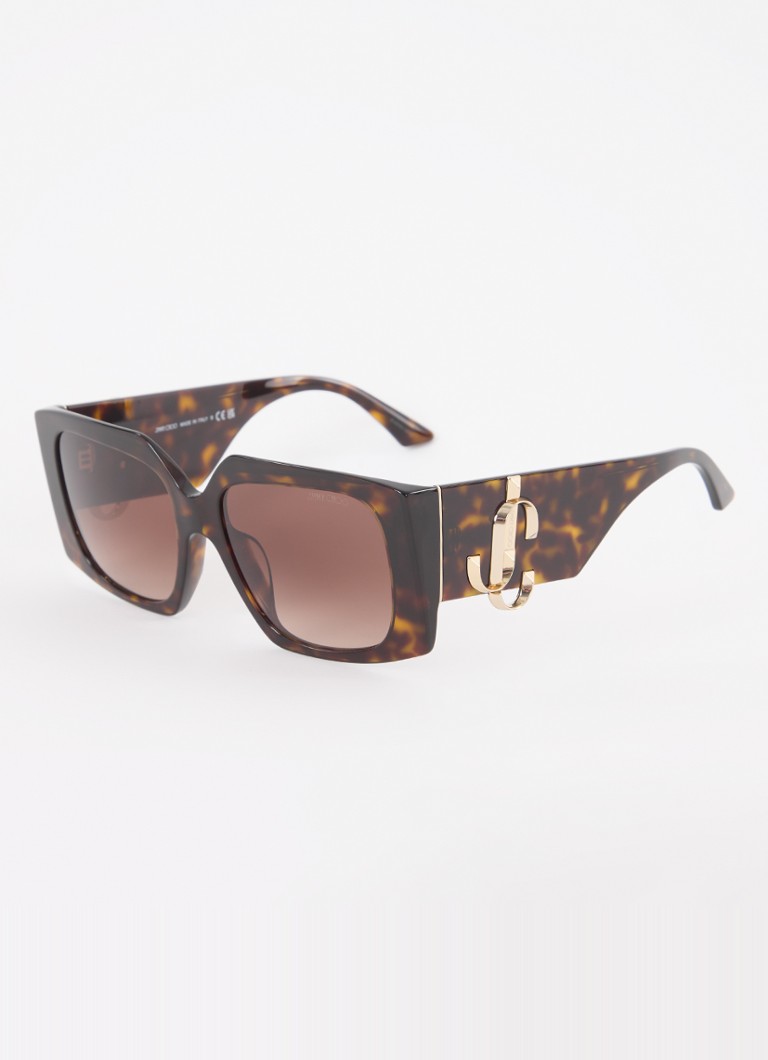 Jimmy Choo Dames Butterfly zonnebril JC5006U Bruin - Deal