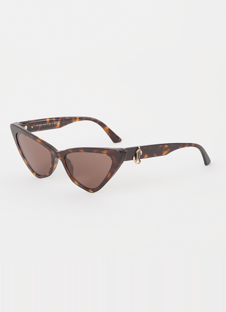 Jimmy Choo Dames Zonnebril JC5008 Donkerbruin - Deal