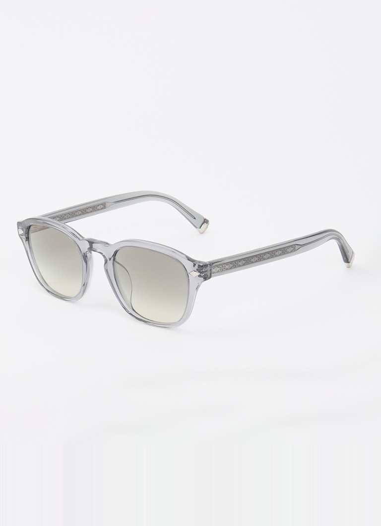 Brunello Cucinelli Heren Wayfarer zonnebril BC4006S Transparant - Deal