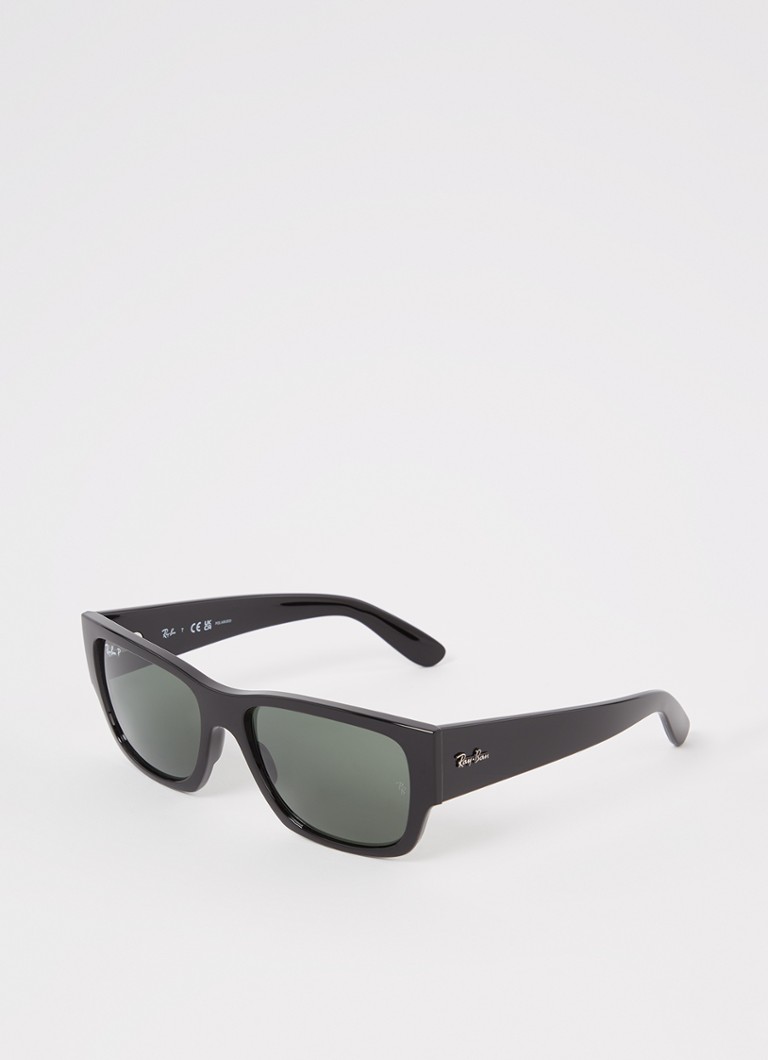 Ray-Ban Heren Carlos zonnebril gepolariseerd RB0947S Zwart - Deal