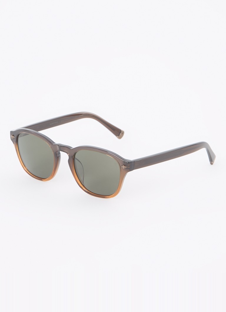 Heren Retro zonnebril BC4006S - Gepolariseerd, Donkerbruin